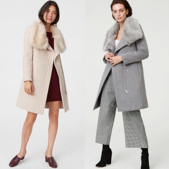 Club Monaco Jackets & Blazers - NWOT Club Monaco Evangah Coat XS Grey